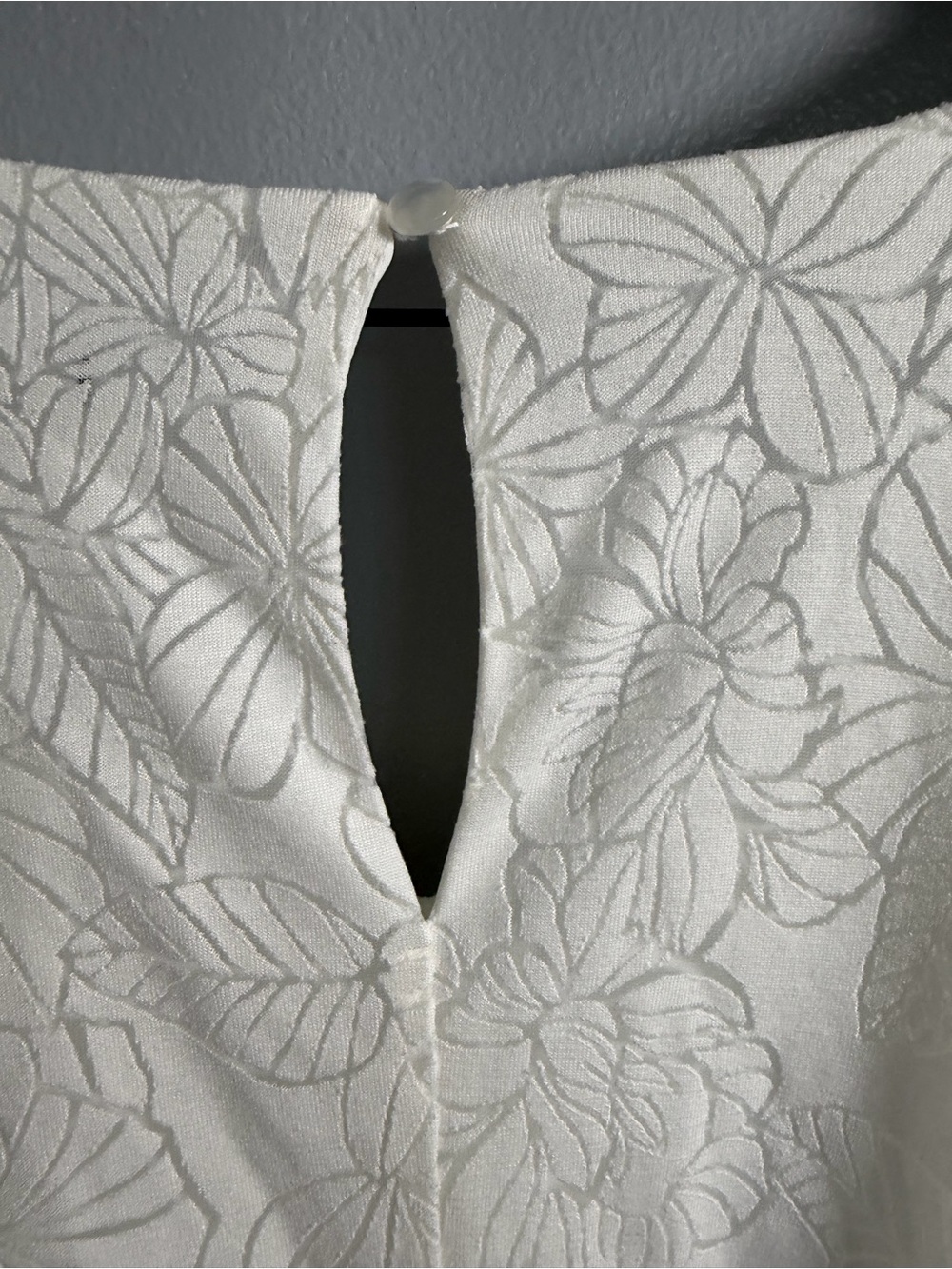 Lane Bryant White Lace V-Neck Maxi Dress with Tie Waist 26/28 - Picture 7 of 12